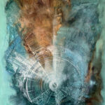 Artwork by artist Zsuzsanna Ursprung, exhibited at Domio Gallery.