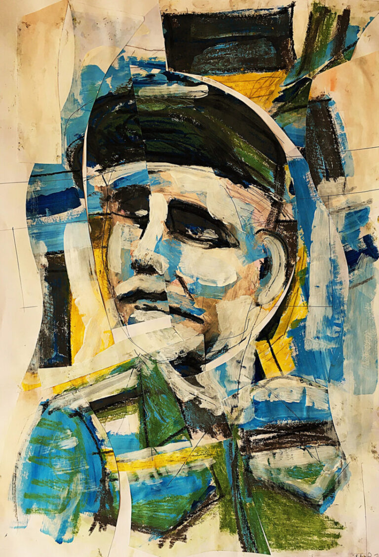 Artwork by artist Sean Bw Parker, exhibited at Domio Gallery.