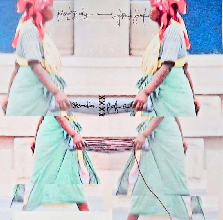 Artwork by artist Claudine Hauke, exhibited at Domio Gallery.