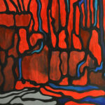 Artwork by artist Silvia Pusceddu, exhibited at Domio Gallery.