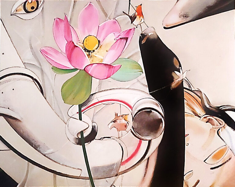 Artwork by artist Tim Clarke, exhibited at Domio Gallery.