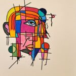 Artwork by artist Mark Pol, exhibited at Domio Gallery.