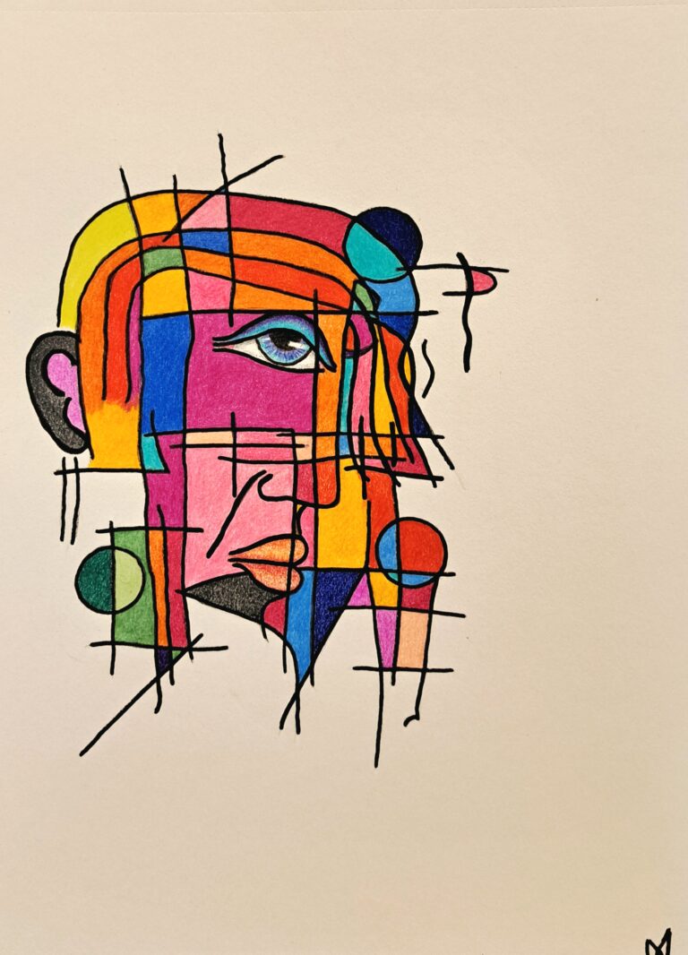 Artwork by artist Mark Pol, exhibited at Domio Gallery.