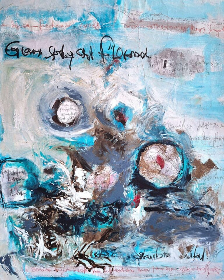 Artwork by artist Claudine Hauke, exhibited at Domio Gallery.