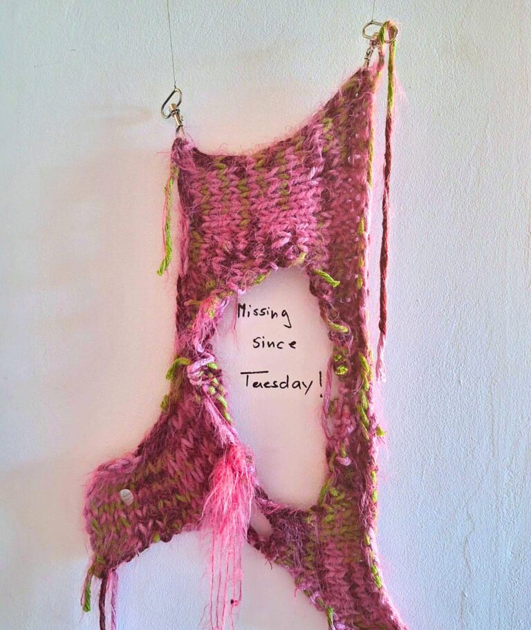 Artwork by artist Claudine Hauke, exhibited at Domio Gallery.