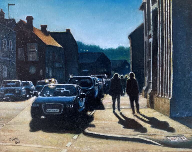 Artwork by artist John Lau, exhibited at Domio Gallery.