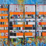 Artwork by artist Gerson Brink, exhibited at Domio Gallery.