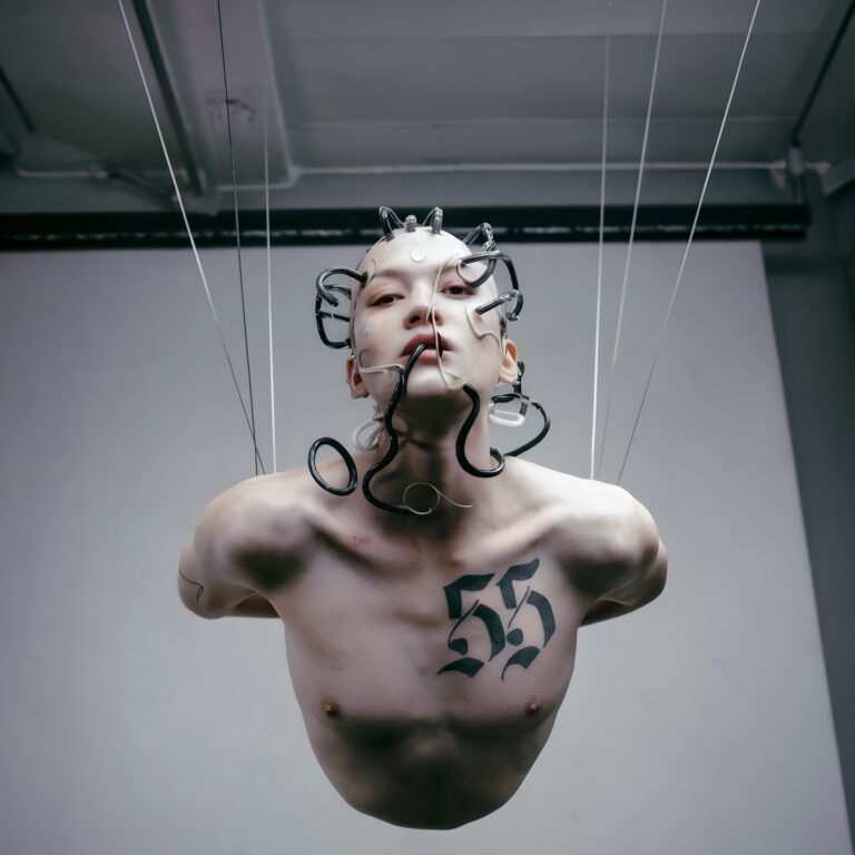 Artwork by artist GLΛ55HΣΛD™ (Maciej Tarnowski), exhibited at Domio Gallery.