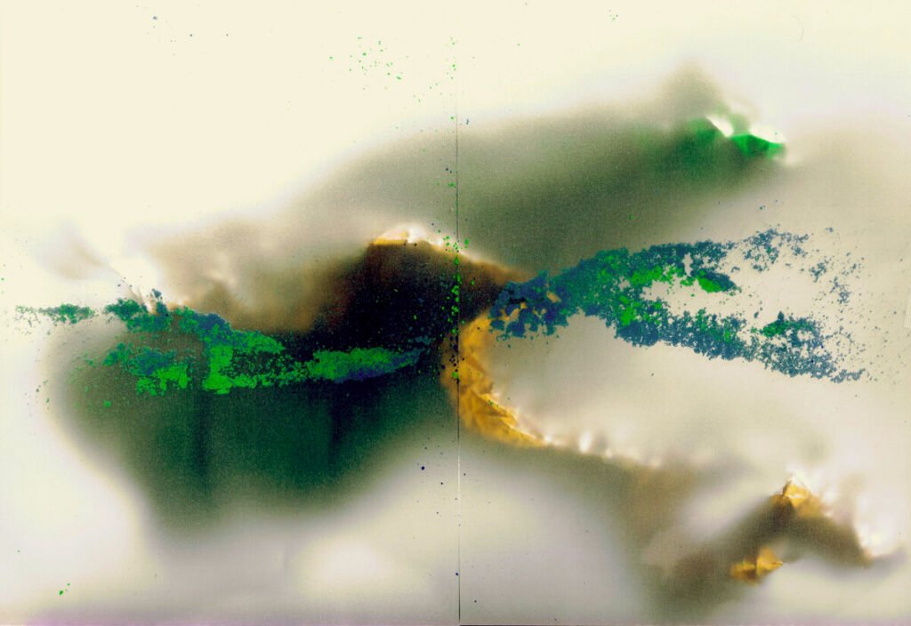 Scan 101, 2025. by Edgar Avila, exhibited at Domio Gallery.