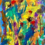 Artwork by artist Ginger Martinez, exhibited at Domio Gallery.