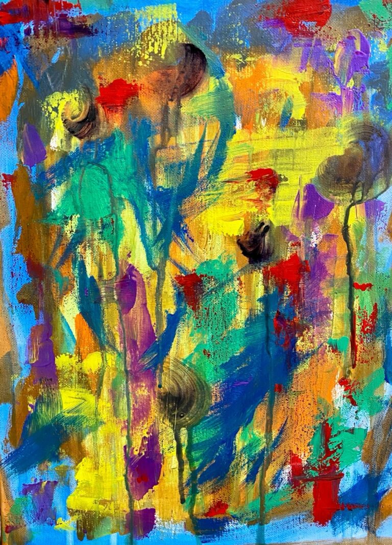Artwork by artist Ginger Martinez, exhibited at Domio Gallery.
