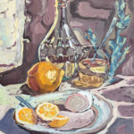 Artwork by artist Anxhela El Ahmadieh, exhibited at Domio Gallery.