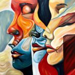 Artwork by artist Margo Nacai, exhibited at Domio Gallery.