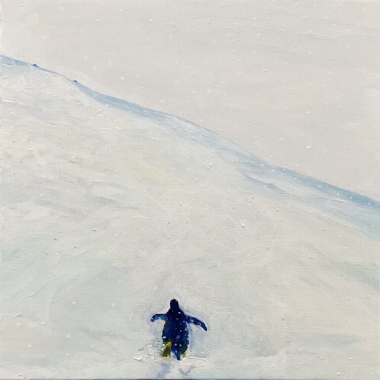 Artwork by artist Yasue Kobe (YAYA), exhibited at Domio Gallery.