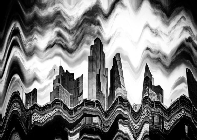Heartbeat of a City, 2025. by Brian Sanders, exhibited at Domio Gallery.