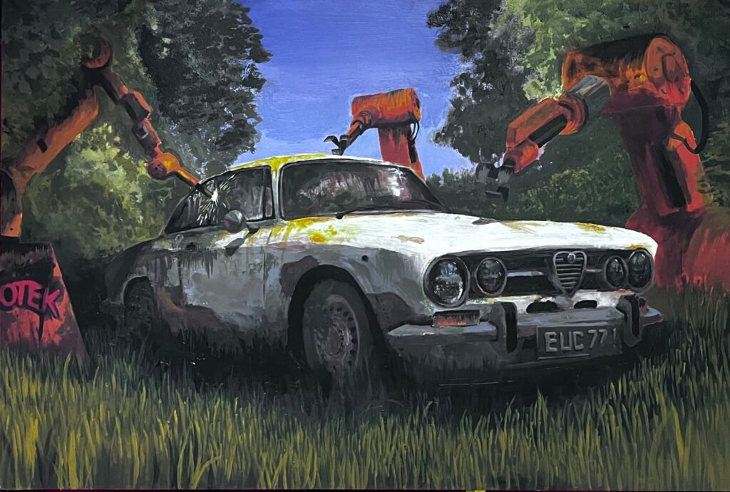 Lost & Found, 2024. by Doa, exhibited at Domio Gallery.