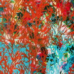 Coral Dreams, 2025. by Lori Leska, exhibited at Domio Gallery.