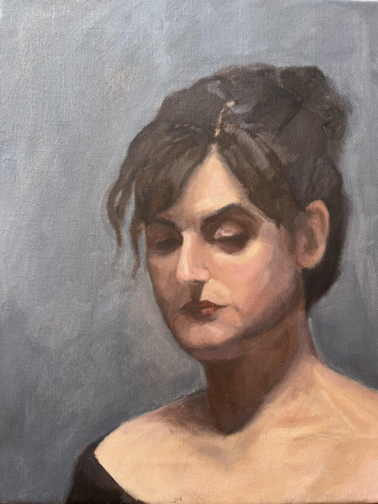 Silence, 2025. by artlysee, exhibited at Domio Gallery.