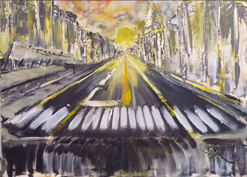 Přehlédnuta Krása Každého Dne, 2024. by Milan Vlk, exhibited at Domio Gallery.