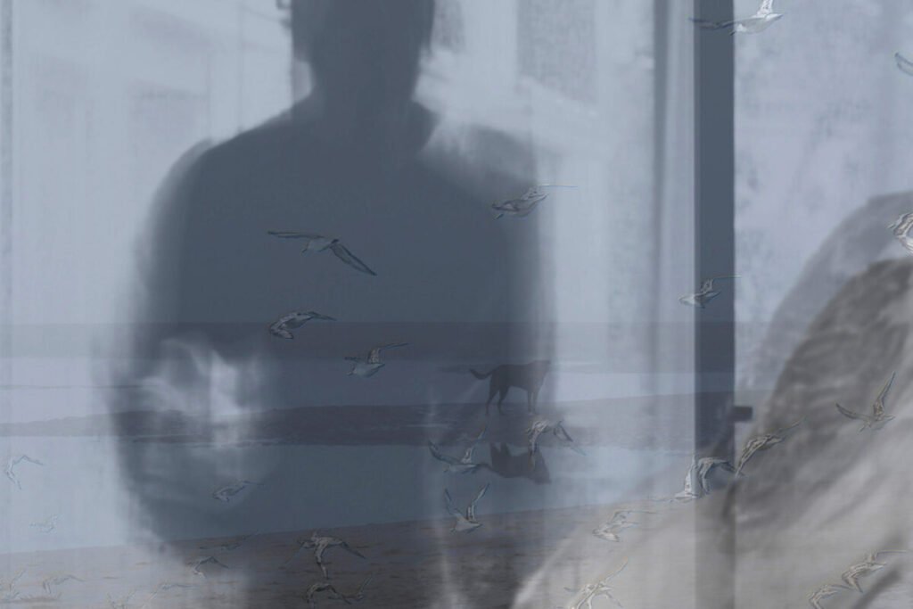 A Ghost, 2025. by Pétel, exhibited at Domio Gallery.