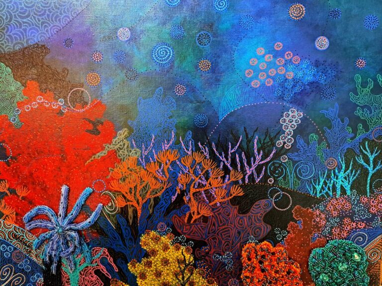 Depth, 2025. by Mirjana Mitrović, exhibited at Domio Gallery.