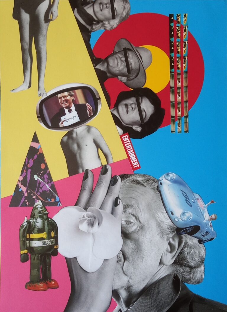 Entertain Me, 2025. by Steve Timms, exhibited at Domio Gallery.