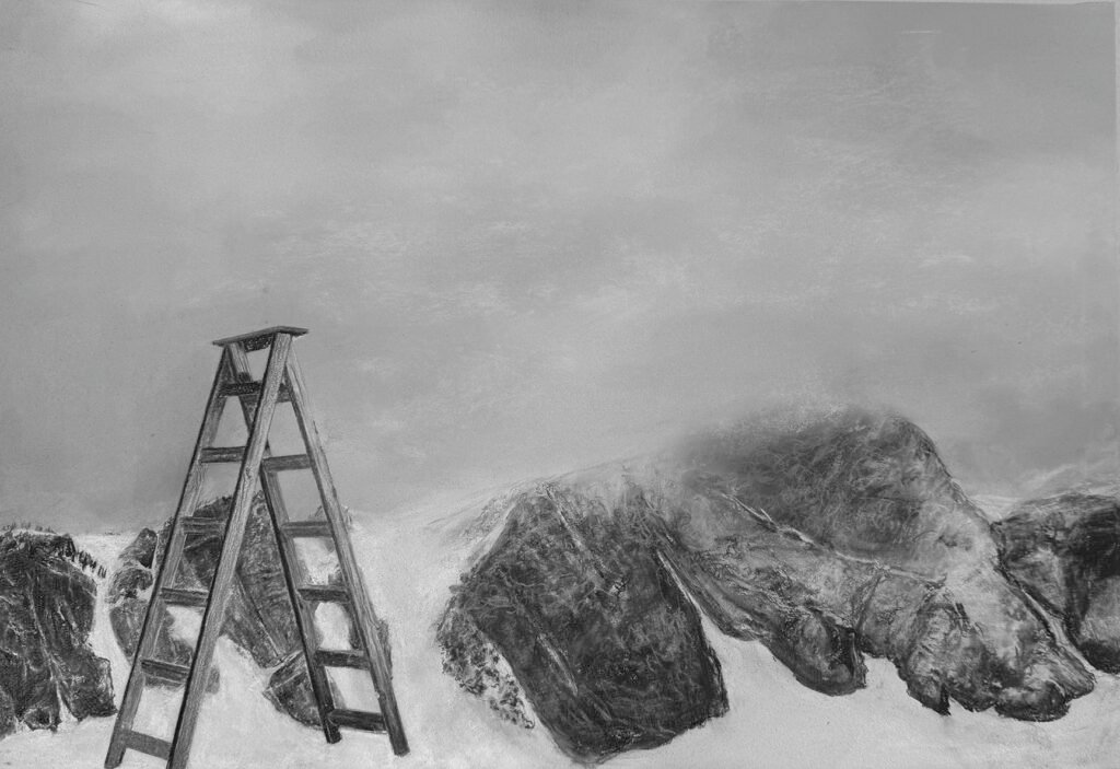 adverse possession 1, 2025. by Michele Tilley, exhibited at Domio Gallery.