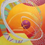Les Cercles du Temps. 2025. by Jean-Marie Renault, exhibited at Domio Gallery.