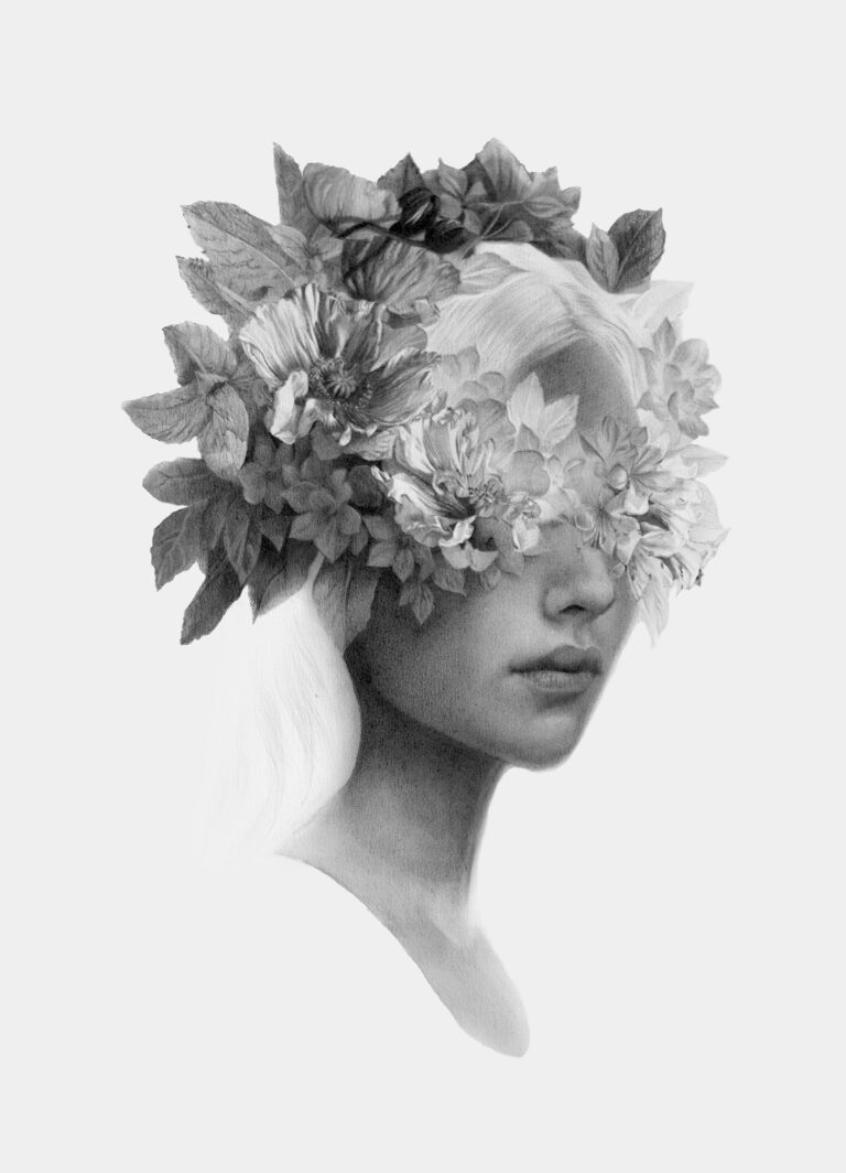 Rooted, 2025. by Pliska Dasha, exhibited at Domio Gallery.