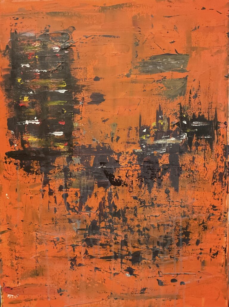 Suspended Particles, 2025. by Nicholas Auger, exhibited at Domio Gallery.