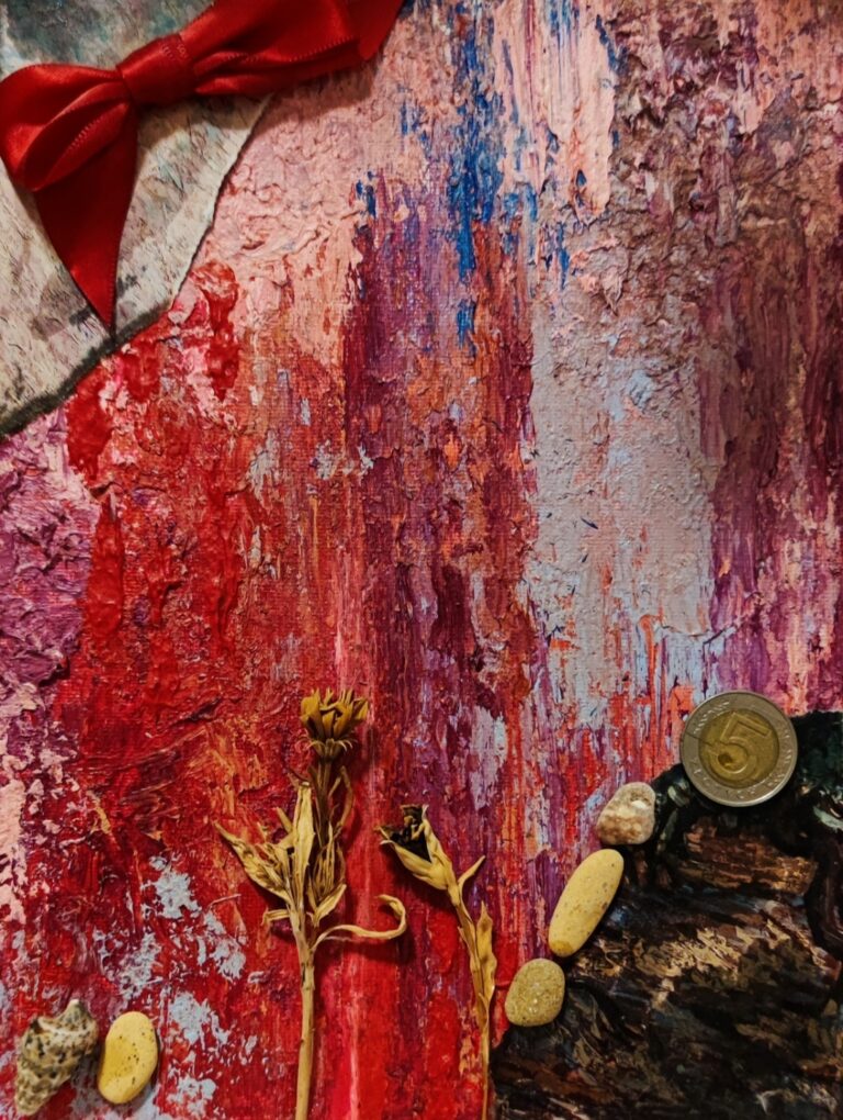 Torn, 2024. by Christina Makri, exhibited at Domio Gallery.