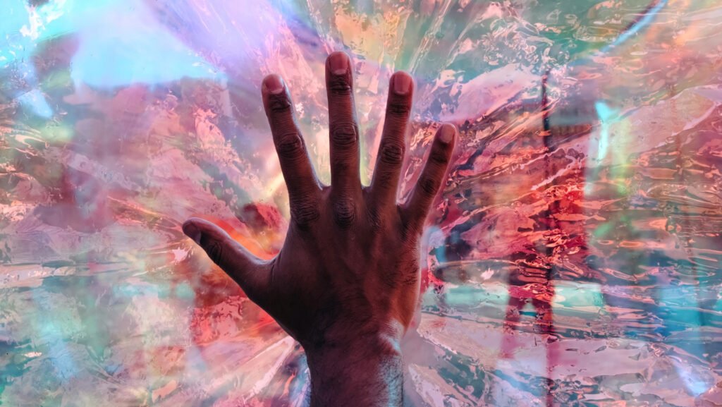 Pressing Into Reality, 2025. by Dan Campo, exhibited at Domio Gallery.