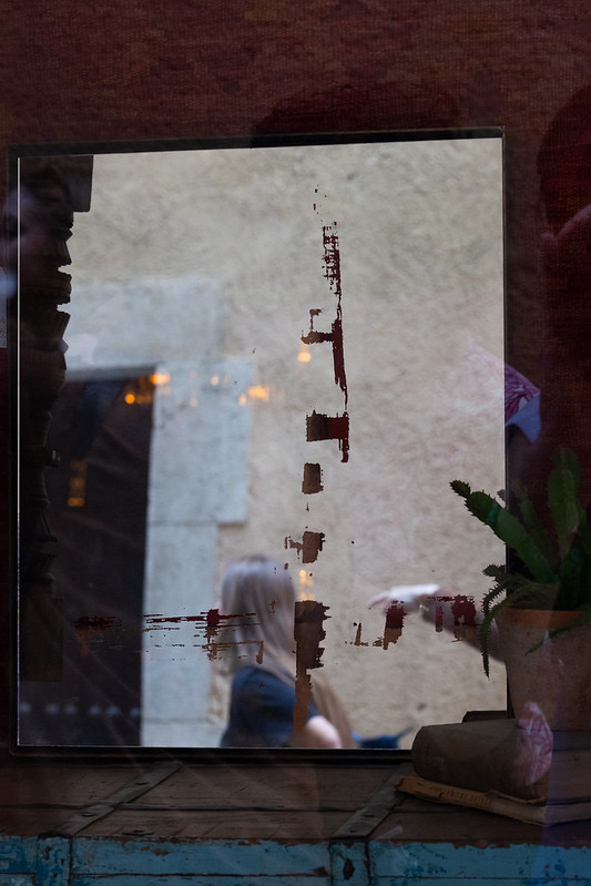 Mimetic Mirror, 2025. by Elviranka, exhibited at Domio Gallery.