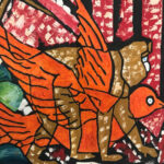 Trapped, 2020. by Evrard Armel Loembe, exhibited at Domio Gallery.