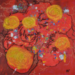 Bouquet Cosmique, 2025. by Gülen.Y, exhibited at Domio Gallery.