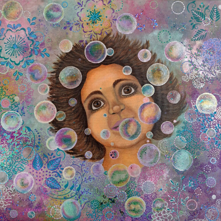 Future?, 2025. by Mirjana Mitrović, exhibited at Domio Gallery.