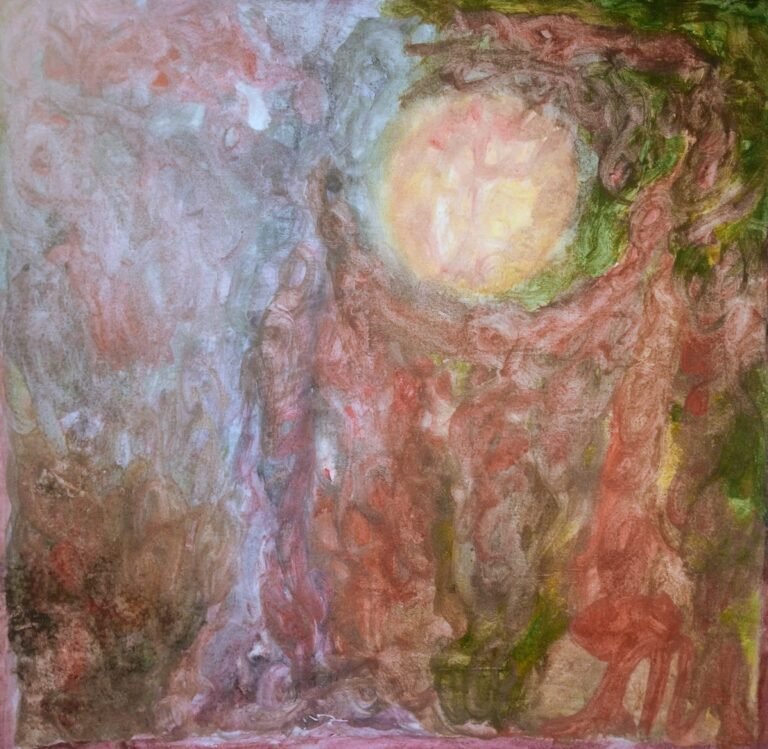 Gate of Energetic Cleansing, Alignment, Healing and Abundance, 2025. by MAriSKa MA Veepilaikaliyamma, exhibited at Domio Gallery.