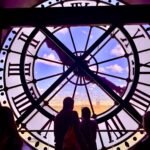 Purple Paris d'Orsay, 2024. by Karen Safer, exhibited at Domio Gallery.