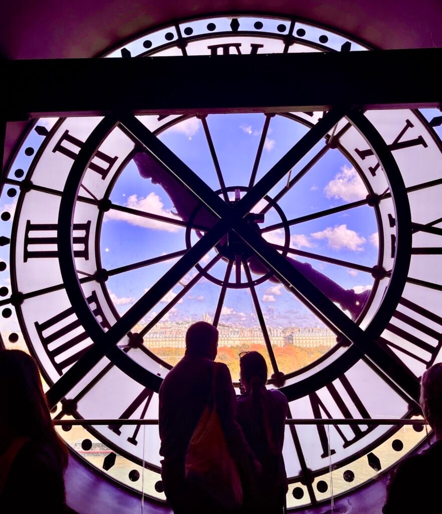 Purple Paris d'Orsay, 2024. by Karen Safer, exhibited at Domio Gallery.