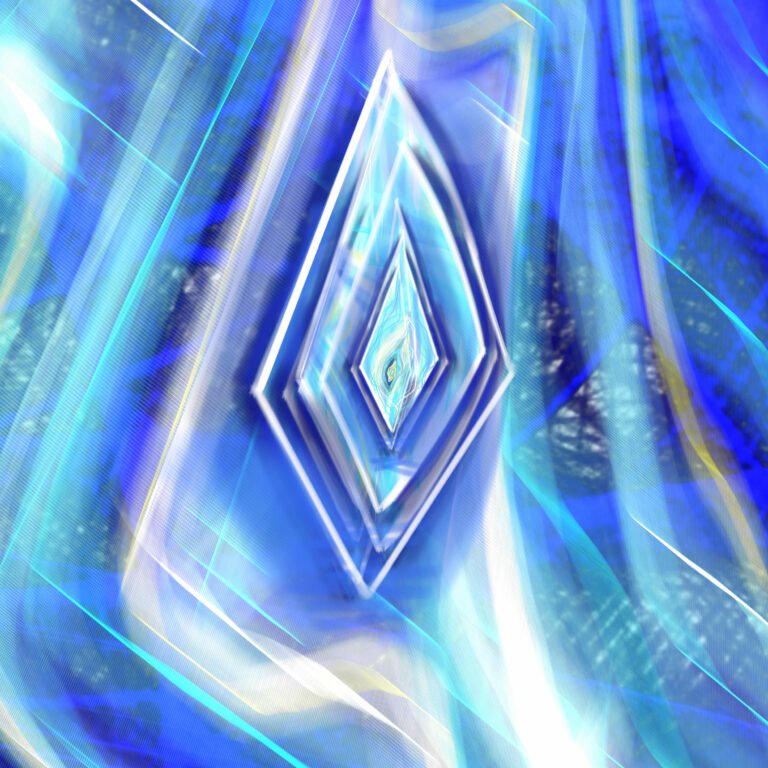 Crystal Threshold, 2025. by Marcella Cacucciolo (EllaMarc Lab), exhibited at Domio Gallery.
