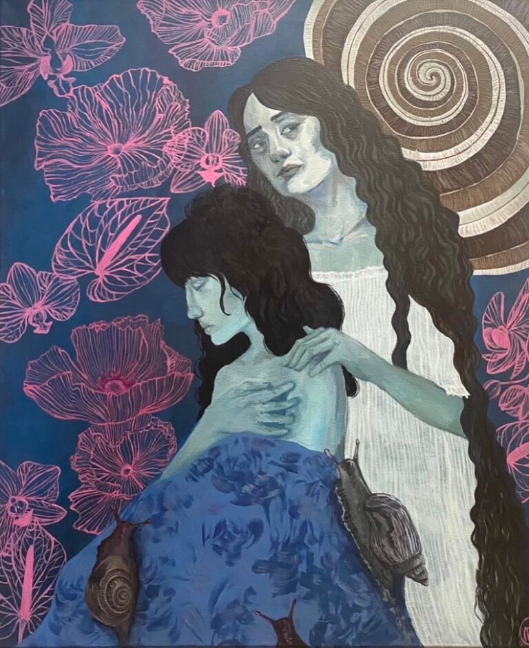 my life moves faster than me, 2025. by TaliiaArt, exhibited at Domio Gallery.