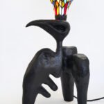 The Timeless Bird, 2025. by Elham Hakimi, exhibited at Domio Gallery.