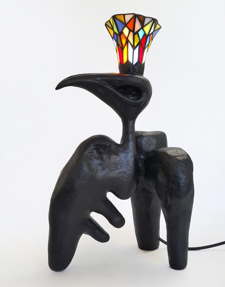 The Timeless Bird, 2025. by Elham Hakimi, exhibited at Domio Gallery.