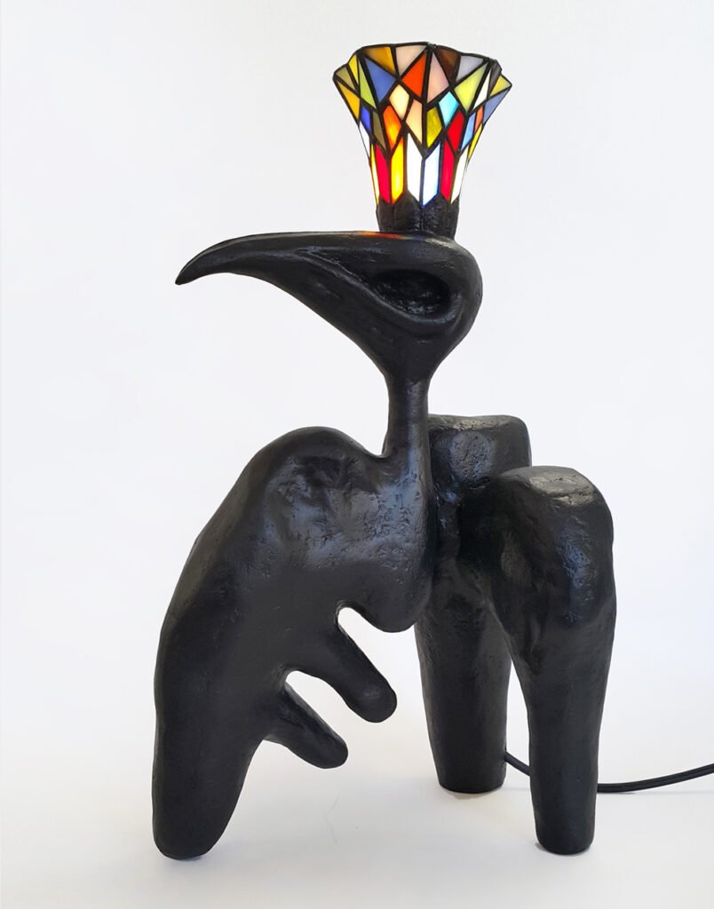 The Timeless Bird, 2025. by Elham Hakimi, exhibited at Domio Gallery.