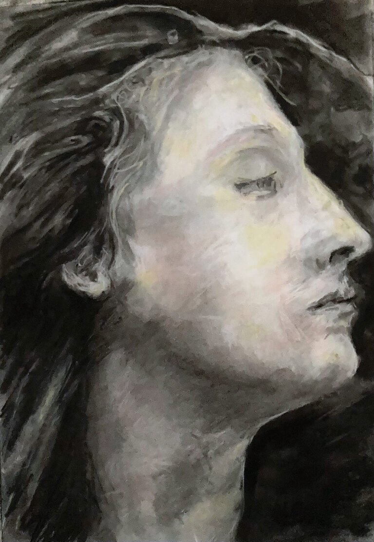 Follow me (after Julia Margaret Cameron), 2025. by Erica Wells, exhibited at Domio Gallery.
