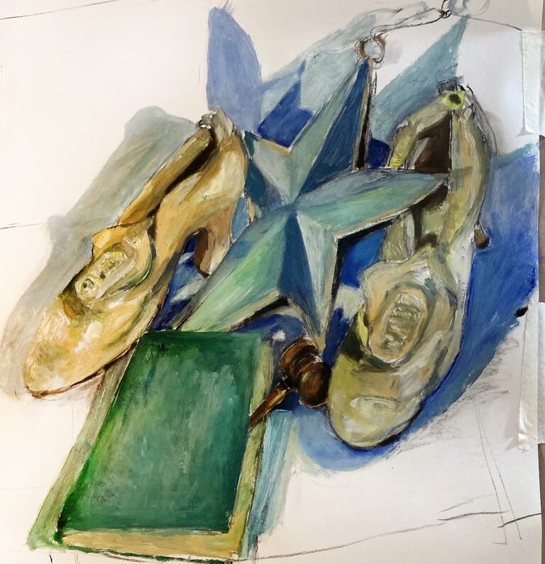 Nostalgia 1, 2023. by Erica Wells, exhibited at Domio Gallery.