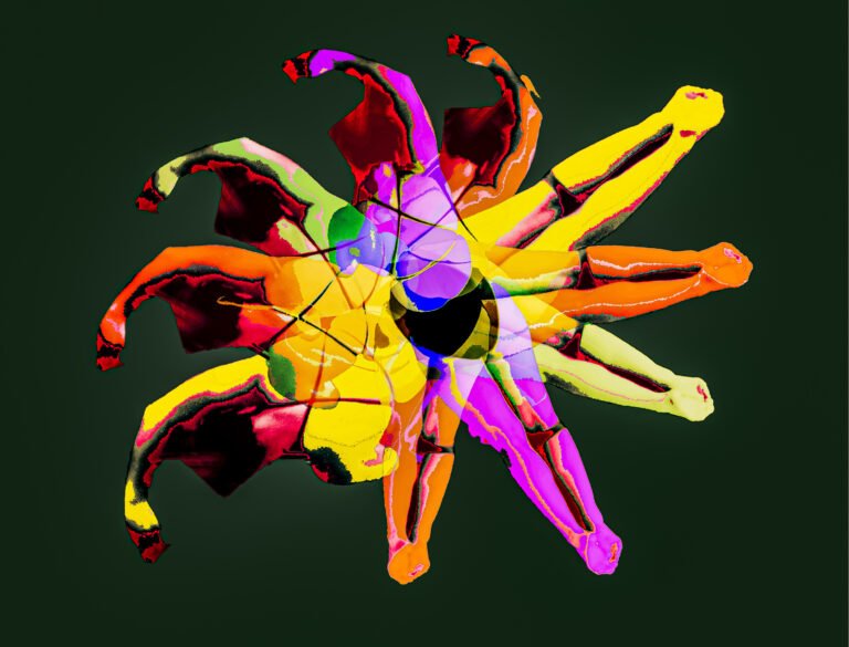 Diving Flower, 2025. by G. S. Bolger, exhibited at Domio Gallery.
