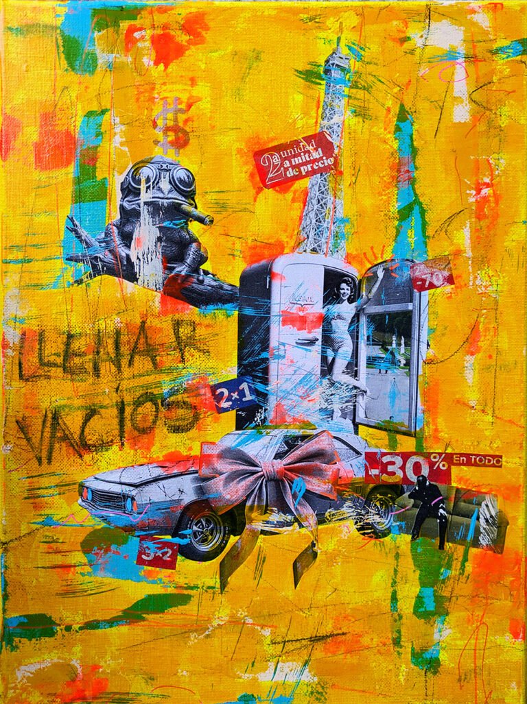 Fill Gaps, 2026. by Juanjo Sarandeses, exhibited at Domio Gallery.