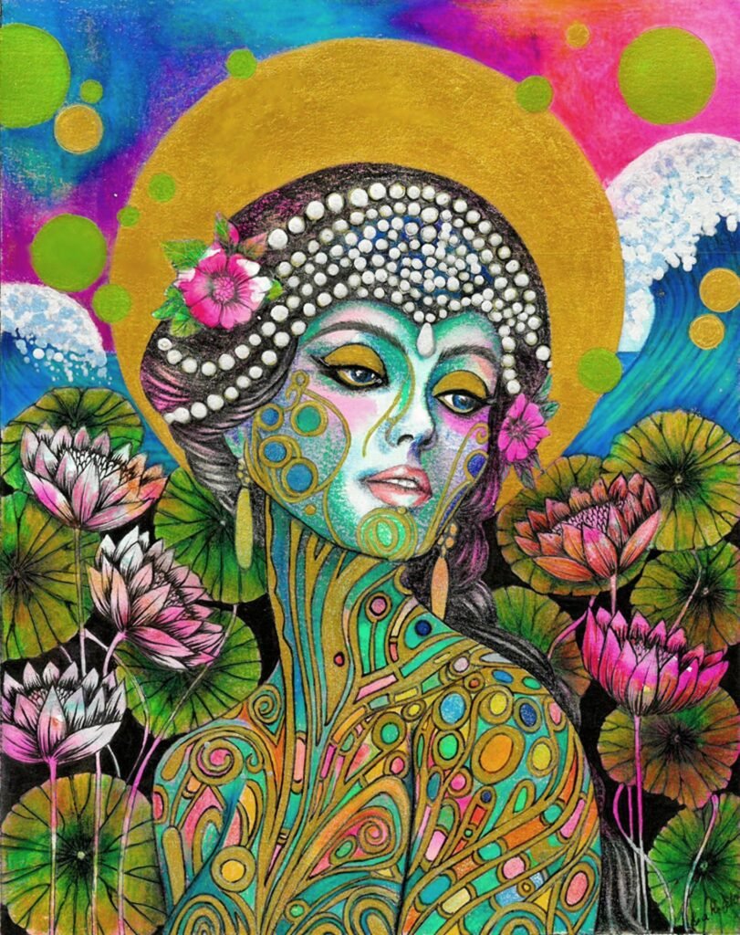 The Siren, 2025. by Lea Rigdon, exhibited at Domio Gallery.