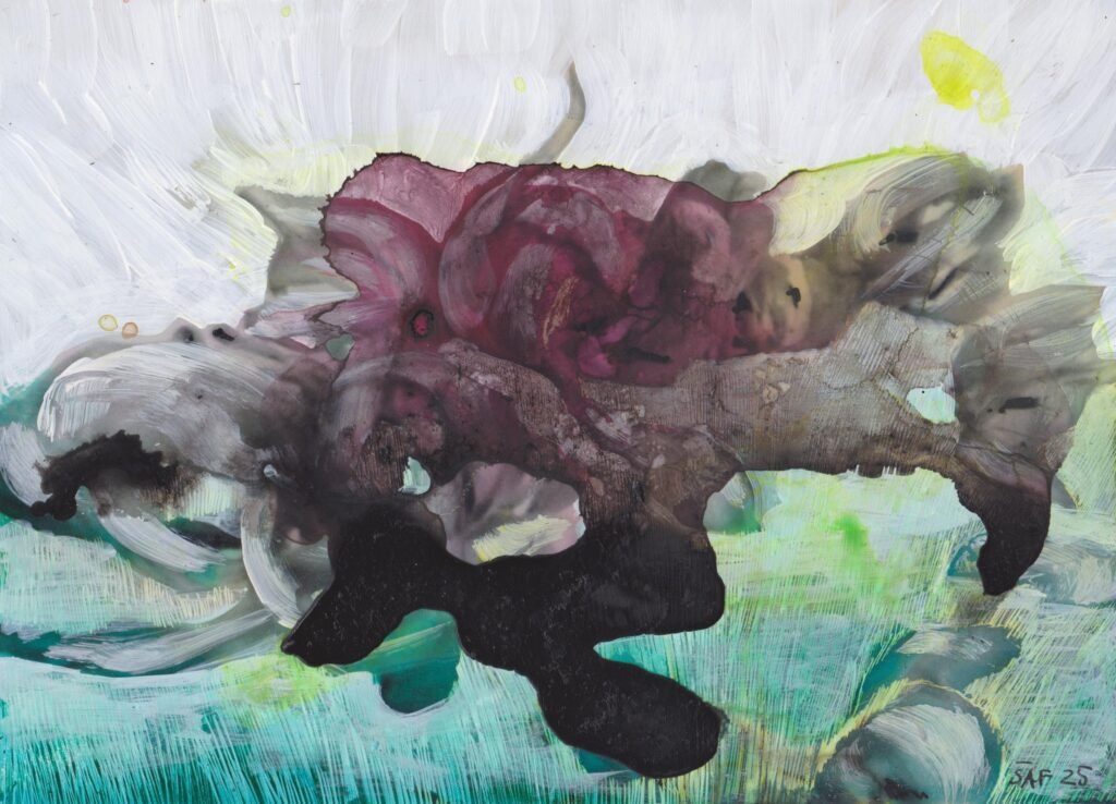 Wild Garden, 2025. by Marketa Safarikova, exhibited at Domio Gallery.